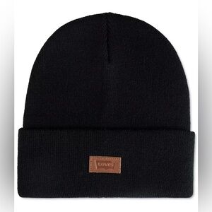 NWT Levi’s Black Unisex Beanie